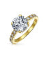 Кольцо Bling Jewelry 4CT AAA CZ Solitaire Engagement