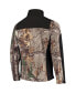 Men's Realtree Camo and Black Cleveland Browns Circle Hunter Softshell Full-Zip Jacket