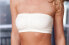 Coobie 267324 Women White Strapless Bandeau Bra Size One Size - фото #1