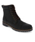 ფოტო #1 პროდუქტის Men's Wyatt Faux Leather Lace-Up Boots