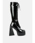 Фото #1 товара snowflakes high platform calf boots