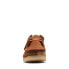 Фото #5 товара Мужская обувь Clarks Wallabee 26172397 из замши коричневого цвета