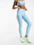 Фото #5 товара Under Armour Evolved Core graphic leggings in light blue