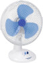 Фото #6 товара Bestron DDF27W - Household blade fan - Blue - White - Table - 27 cm - 75° - Buttons
