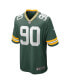 Фото #2 товара Men's Lukas Van Ness Green Green Bay Packers 2023 NFL Draft First Round Pick Game Jersey