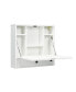 Фото #1 товара Wall-Mount Floating Desk Foldable Space Saving Laptop Workstation