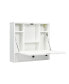 Wall-Mount Floating Desk Foldable Space Saving Laptop Workstation