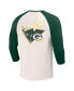 Фото #1 товара Men's / Bay Packers Raglan 3/4 Sleeve T-Shirt
