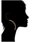 ფოტო #2 პროდუქტის Beaded Polished Dangle Earrings