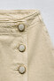 Фото #5 товара Джинсовая юбка-шорты z1975 с запáхом и пуговицами ZARA