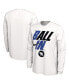 Фото #1 товара Men's White Kentucky Wildcats Ball In Bench Long Sleeve T-shirt