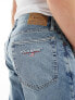 Фото #3 товара Polo Ralph Lauren Sport Capsule logo pocket straight leg jeans classic fit in lightwash blue