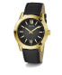 Фото #2 товара Guess Herren Armbanduhr Crescent schwarz, gold 44 mm GW0628G2