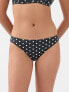 Black with White Polka Dots