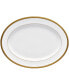 Фото #1 товара Charlotta Gold 14" Oval Platter
