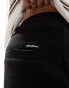 Фото #3 товара Threadbare jersey ribbed shorts with elasticated waist in black