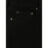 George Slim Fit Jeans Men's 38X30 Black Pull-On Stretch Pockets Solid