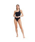 Фото #1 товара Women's Solid One shoulder one piece swimsuit