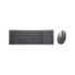 Фото #2 товара KM7120W - Full-size (100%) - RF Wireless + Bluetooth - AZERTY - Grey - Titanium - Mouse included