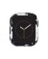 Women's Black and White Acetate Protective Case designed for 40mm Apple Watch