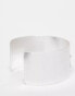 Reclaimed Vintage unisex bangle with star in silver Серебристый, M-L - EU 38-40 - фото #2