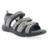 Фото #3 товара Propet Travelactiv Adventure Strappy Womens Grey Casual Sandals WST043PLGR