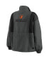 Women's Charcoal Baltimore Orioles Packable Half-Zip Jacket