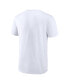 Men's White Los Angeles Kings New Primary Logo T-Shirt Белый, L - фото #2