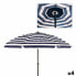 Фото #1 товара Пляжный зонт Aktive Синий/Белый Металл 240 x 222 x 240 cm (4 штук)