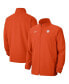 Фото #1 товара Мужская куртка Nike Clemson Tigers 2021 Оранжевая, с молнией