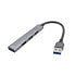 Фото #3 товара i-tec USB 3.0 Metal HUB 1x USB 3.0+ 3x USB 2.