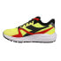 Diadora Mythos Blushield 8 Vortice Running Mens Yellow Sneakers Athletic Shoes