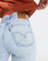 Фото #6 товара Levi's ribcage ripped crop jean in light wash
