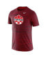 ფოტო #3 პროდუქტის Men's Red Canada Soccer Primary Logo Velocity Legend T-shirt