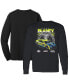 Фото #1 товара Men's Black Ryan Blaney 2023 NASCAR Cup Series Champion Official Long Sleeve T-shirt