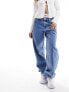 Фото #3 товара Calvin Klein Jeans 90s straight leg jeans in light wash
