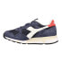 Фото #3 товара Diadora Trident 90 Ripstop Lace Up Mens Blue Sneakers Casual Shoes 178273-60031