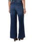 Petite "Ab"solution Sky Rise Wide-Leg Jeans