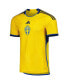 Фото #3 товара Men's Yellow Sweden National Team 2022/23 Home Replica Jersey