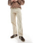 Фото #5 товара Jack & Jones loose fit carpenter trousers in beige