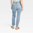 Фото #4 товара Women's High-Rise 90's Slim Jeans - Universal Thread Light Blue 4 Long