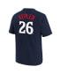 Big Boys Max Kepler Navy Minnesota Twins Name and Number T-shirt