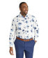 ფოტო #1 პროდუქტის Men's Big & Tall Camden Floral Print Stretch Shirt