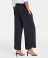 ფოტო #2 პროდუქტის Women's Gauze Dolphin-Hem Ankle Pants, Created for Macy's