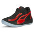 Фото #2 товара Puma Rise Nitro Basketball Mens Black Sneakers Athletic Shoes 37701212