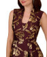 ფოტო #3 პროდუქტის Women's Metallic Jacquard Fit & Flare Dress