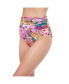 ფოტო #3 პროდუქტის Women's Tropikaia High Waist swim bottom with side shirring