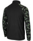 Фото #3 товара Men's Black Florida Gators OHT Military-Inspired Appreciation Take Flight Raglan Quarter-Zip Jacket