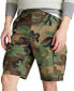 Men's Big & Tall Relaxed Fit 10" Camouflage Cotton Cargo Shorts