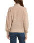 Фото #2 товара Lafayette 148 New York Stand-Collar Wool-Blend Sweater Women's